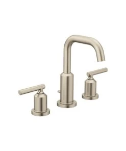Moen T6142 Gibson Widespread Bathroom Sink Faucet - - Brushed Nickel