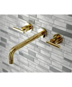 Kingston Brass KS8022CML Two-Handle Wall Mount Tub Faucet, Polished Brass 9 Kingston Brass KS8022CML Two-Handle Wall Mount Tub Faucet, Polished Brass -Moen-shop 3d8114c0013fb8b7 0682 w800 h800 b0 p0