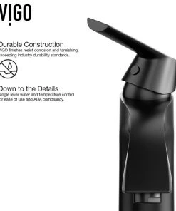 VIGO Linus Single-Handle Single Hole Bathroom Vessel Sink Faucet -Moen-shop 3f81e8430f47948f 2344 w800 h800 b1 p0