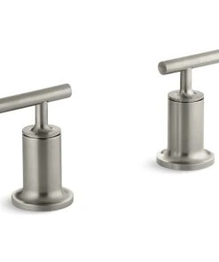 Kohler K-T14429-4 Purist Lever Handles For Deck Or Wall Mounted - Brushed