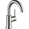 Delta Faucet Delta Trinsic Single Handle High-Arc Bathroom Faucet, Stainless, 559HA-SS-DST