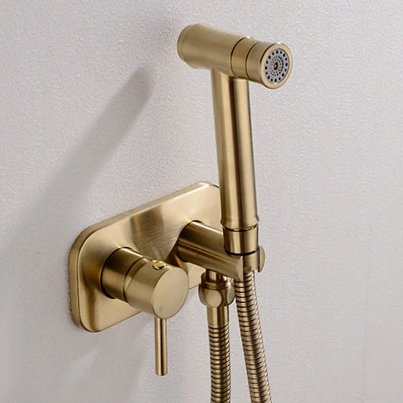 Morsale Wasser™ Brass Handheld Toilet Spray, Brushed Gold 2 Morsale Wasser™ Brass Handheld Toilet Spray, Brushed Gold - Image 2