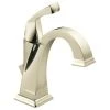 Delta Faucet Delta Dryden Single Handle Bathroom Faucet, Polished Nickel, 551-PN-DST