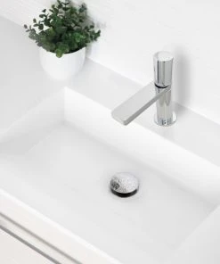 STYLISH Single Handle Modern Bathroom Faucet Basin Sink Faucet, Polished Chrome -Moen-shop 440119680ff7ca3b 6174 w800 h800 b0 p0