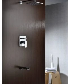 ANZZI Mezzo Series 1-handle 1-spray Tub And Shower Faucet In Polished Chrome - S 7 ANZZI Mezzo Series 1-handle 1-spray Tub And Shower Faucet In Polished Chrome - S -Moen-shop 44513e910841e76d 7762 w800 h800 b0 p0