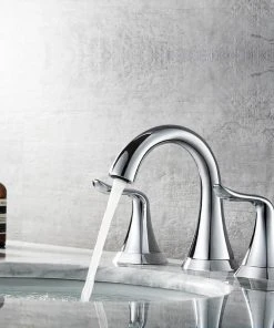 Vinnova Beverly Two-Handle 8" Widespread Bathroom Faucet, Polished Chrome -Moen-shop 46c1e9a4009c4534 3718 w800 h800 b0 p0