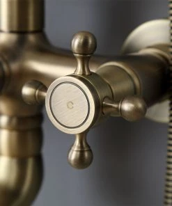 HOMARY Antique Brass Rainfall Exposed Shower System With Tub Spout & Handheld -Moen-shop 4791258d028356cf 4869 w800 h800 b0 p0