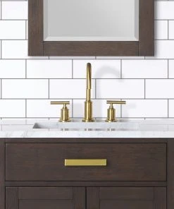 Water Creation Modern Gooseneck Spout Faucet, Gold -Moen-shop 494191240f0e538c 4693 w800 h800 b0 p0