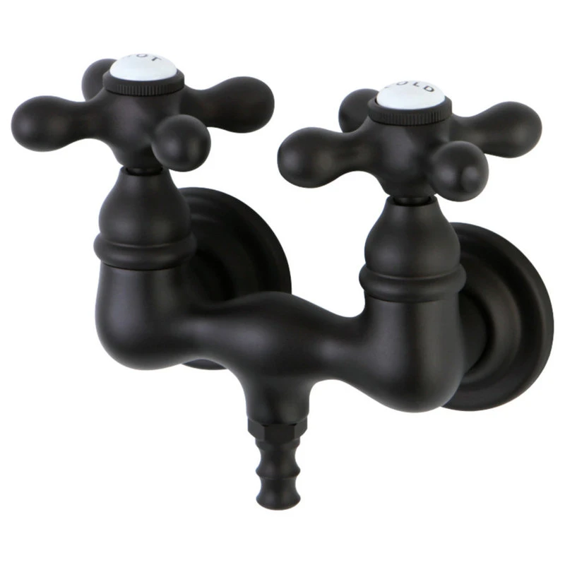 Kingston Brass 3-3/8" Wall Mount Tub Faucet, Oil Rubbed Bronze 1 Kingston Brass 3-3/8" Wall Mount Tub Faucet, Oil Rubbed Bronze