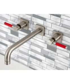 Kingston Brass KS6028DKL Wall Mount Tub Faucet, Brushed Nickel 8 Kingston Brass KS6028DKL Wall Mount Tub Faucet, Brushed Nickel -Moen-shop 4c311bb0013fb863 1385 w800 h800 b0 p0