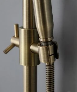 HOMARY Antique Brass Rainfall Exposed Shower System With Tub Spout & Handheld -Moen-shop 4db1fbcb028356d7 4869 w800 h800 b0 p0
