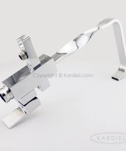 Kardiel HelixBath Plitvice Twisted Neck Freestanding Tub Faucet, Chrome With Hand Shower -Moen-shop 4e71d5260c6c9f1c 6003 w800 h800 b0 p0