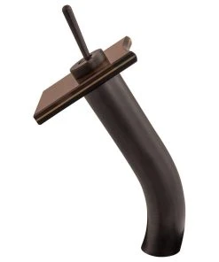 Novatto Squared Waterfall Vessel Faucet, Oil Rubbed Bronze, Tea Glass -Moen-shop 4fb1d6a30c76b46b 6500 w800 h800 b1 p0