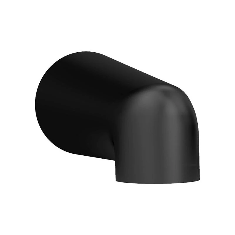 Symmons Dia Non-Diverter Tub Spout, Matte Black 1 Symmons Dia Non-Diverter Tub Spout, Matte Black