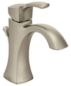 Moen Voss 1-Handle High Arc Bathroom Faucet, Brushed Nickel