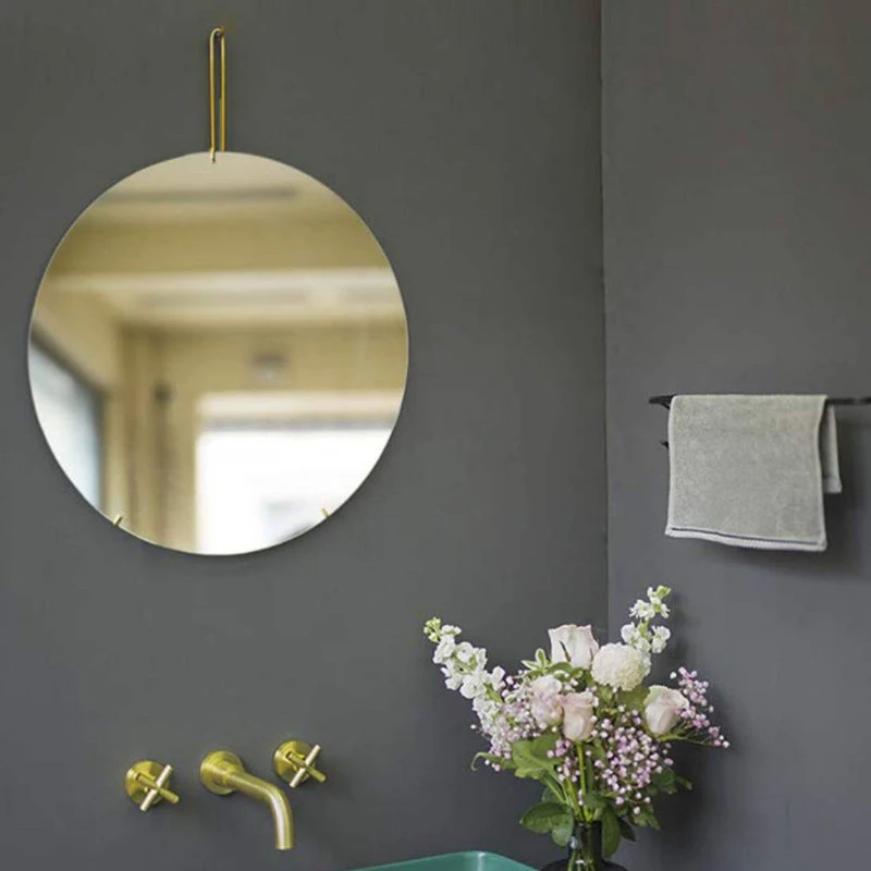 Maxwell Bathroom & Kitchen Inc Two Handle Wall Mount Bathroom Sink Faucet With Rough-in Valve, Brushed Gold 4 Maxwell Bathroom & Kitchen Inc Two Handle Wall Mount Bathroom Sink Faucet With Rough-in Valve, Brushed Gold - Image 4