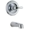 Delta Faucet Delta Single-Handle Pressure Balance Wall-Mount Bath Trim, Polished Chrome