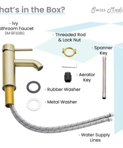 Swiss Madison Ivy Single Hole Single Handle Bathroom Faucet, Brushed Gold 22 Swiss Madison Ivy Single Hole Single Handle Bathroom Faucet, Brushed Gold -Moen-shop 54c19feb02def9a8 3151 w800 h800 b1 p0