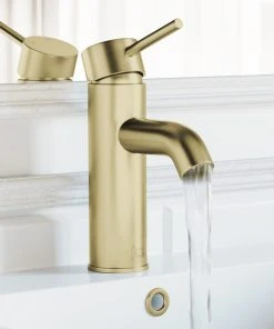 Swiss Madison Ivy Single Hole Single Handle Bathroom Faucet, Brushed Gold 17 Swiss Madison Ivy Single Hole Single Handle Bathroom Faucet, Brushed Gold -Moen-shop 57d11b6902def9a3 3151 w800 h800 b0 p0