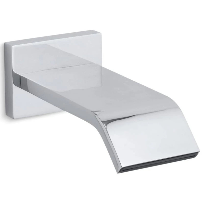 Kohler K-14676 Wall Mounted Bath Spout - Polished Chrome 2 Kohler K-14676 Wall Mounted Bath Spout - Polished Chrome - Image 2