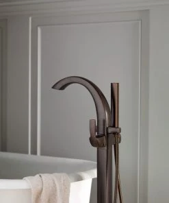 Moen One-Handle Tub Filler Includes Hand Shower, Oil Rubbed Bronze -Moen-shop 59115f690ee111c4 5827 w800 h800 b0 p0