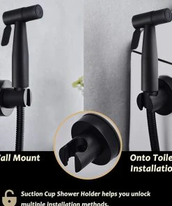 Maxwell Bathroom & Kitchen Inc Handheld Bidet Sprayer For Toilet Kit Black (T Valve Not Included) 10 Maxwell Bathroom & Kitchen Inc Handheld Bidet Sprayer For Toilet Kit Black (T Valve Not Included) -Moen-shop 5911e17003a556c3 0676 w800 h800 b0 p0