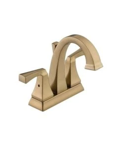 Delta Faucet Delta Dryden 2 Handle Centerset Faucet, Champagne Bronze, 2551-CZMPU-DST