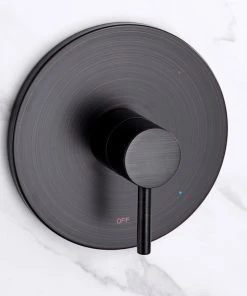 Luxier SS-C01-T-V Rainfall Shower Faucet With Valve And Spout, Oil Rubbed Bronze -Moen-shop 59d1f65c01f9c97e 7221 w800 h800 b0 p0