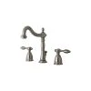 Kingston Brass Widespread Bathroom Faucet With Retail Pop-Up, Brushed Nickel