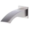 Alfi Trade ALFI Brand Curved Wallmounted Tub Filler Bathroom Spout AB3301-BN
