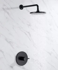 Luxier SS-B01-T Rainfall Shower Faucet Set, Oil Rubbed Bronze -Moen-shop 60d1ce4c01f9c85d 0102 w800 h800 b0 p0