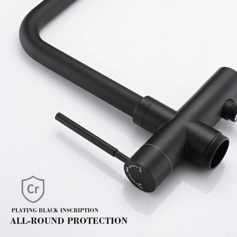 JimsMaison Single Handle Floor Mounted Freestanding Tub Filler With Hand Shower 5 JimsMaison Single Handle Floor Mounted Freestanding Tub Filler With Hand Shower - Image 5