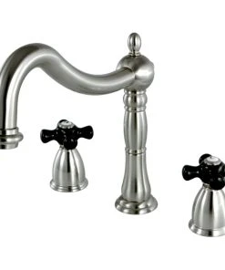 Kingston Brass Roman Tub Faucet, Brushed Nickel