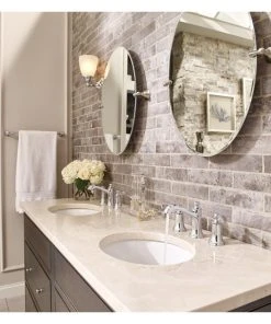 Moen Dartmoor 2-Handle High Arc Bathroom Faucet, Trim Only, Chrome -Moen-shop 623141310d5aa954 6831 w800 h800 b0 p0