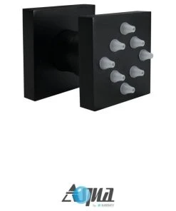 KUBEBATH Aqua Piazza Set, 8" Square Rain Shower And Tub Filler, Matte Black -Moen-shop 625106860fdfa31e 5915 w800 h800 b1 p0
