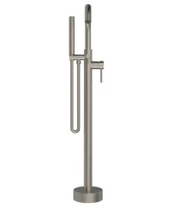 Keeney Holdings LLC Belanger DEL45 Single Handle Freestanding Tub Filler, Brushed Nickel -Moen-shop 62f105fe0fae8e1d 4393 w800 h800 b1 p0