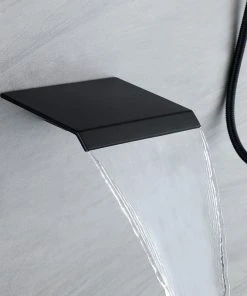 HOMARY Wall-Mounted 10" Shower System Rainfall 3 Function Shower Fixture With Tub Spout -Moen-shop 63e10f4f0f96ca78 4792 w800 h800 b0 p0