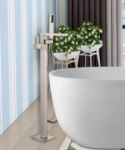 Vanity Art LLC Vanity Art Freestanding Tub Faucet, Brushed Nickel -Moen-shop 642163d60dc4d845 1488 w800 h800 b0 p0