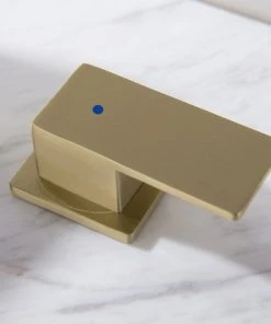 RBROHANT 3 Hole 8 Inch Widespread Solid Brass Bathroom Sink Faucet, Brush Gold -Moen-shop 6461ab5303bfc9ac 9755 w800 h800 b0 p0