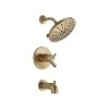 Delta Faucet Delta Trinsic TempAssure H2Okinetic Tub & Shower Trim, Champagne Bronze