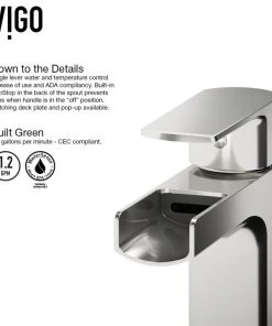 VIGO Amada Single-Handle Single Hole Bathroom Vessel Sink Faucet -Moen-shop 6641629c0f47991c 2273 w800 h800 b1 p0