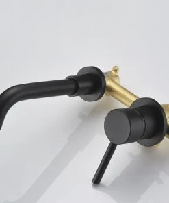 Maxwell Bathroom & Kitchen Inc Wall Mount Single Handle Bathroom Sink Faucet, Matte Black 11 Maxwell Bathroom & Kitchen Inc Wall Mount Single Handle Bathroom Sink Faucet, Matte Black -Moen-shop 66812dc80312b652 0992 w800 h800 b0 p0