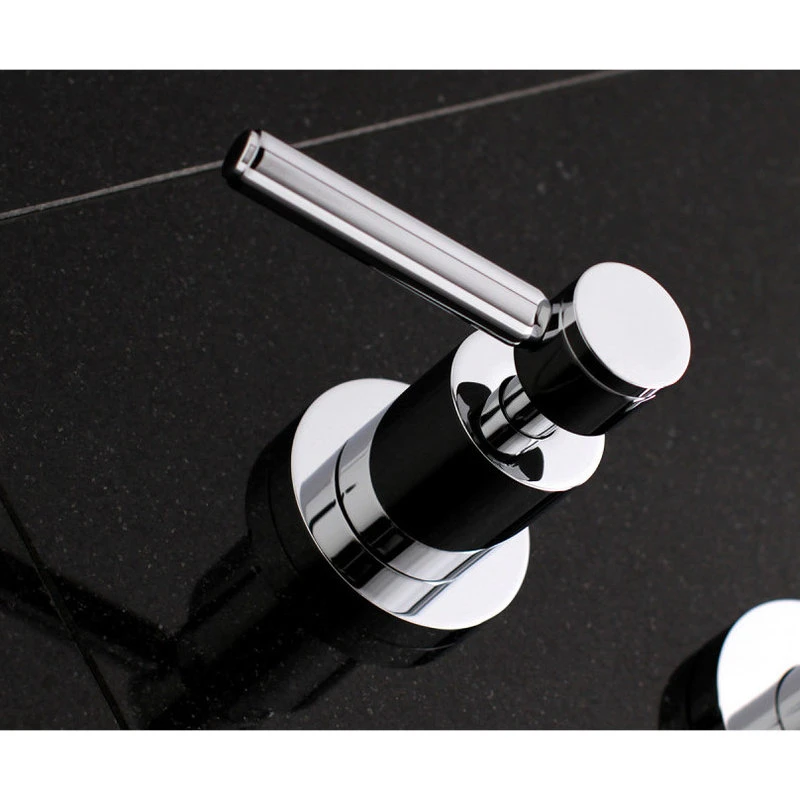 Kingston Brass Two-Handle Wall Mount Tub Faucet, Polished Chrome 2 Kingston Brass Two-Handle Wall Mount Tub Faucet, Polished Chrome - Image 2