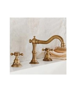 Fontana Showers Eulma Deck Mounted Double Handled Bathroom Sink Faucet -Moen-shop 68118de80af09aa4 0651 w800 h800 b0 p0