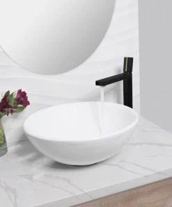 STYLISH Single Handle Bathroom Vessel Sink Faucet, Matte Black And Brushed Gold -Moen-shop 6821cd22011bbfef 9980 w800 h800 b0 p0