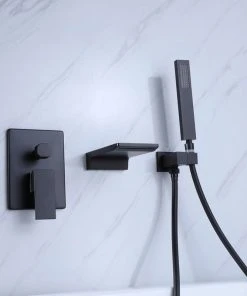 JimsMaison Wall Mount Tub Faucet With Handheld Shower -Moen-shop 6b8157ea03184256 7438 w800 h800 b0 p0