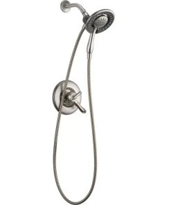 Delta Faucet Delta Linden Monitor 17 Series Shower Trim With In2ition, Stainless, T17294-SS-I