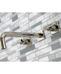 Kingston Brass KS6026ML Wall Mount Tub Faucet, Polished Nickel 8 Kingston Brass KS6026ML Wall Mount Tub Faucet, Polished Nickel -Moen-shop 6d715305013fb718 0682 w800 h800 b0 p0