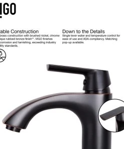 VIGO Linus Single-Handle Single Hole Bathroom Vessel Sink Faucet 17 VIGO Linus Single-Handle Single Hole Bathroom Vessel Sink Faucet -Moen-shop 6fd15c930f479339 2346 w800 h800 b1 p0