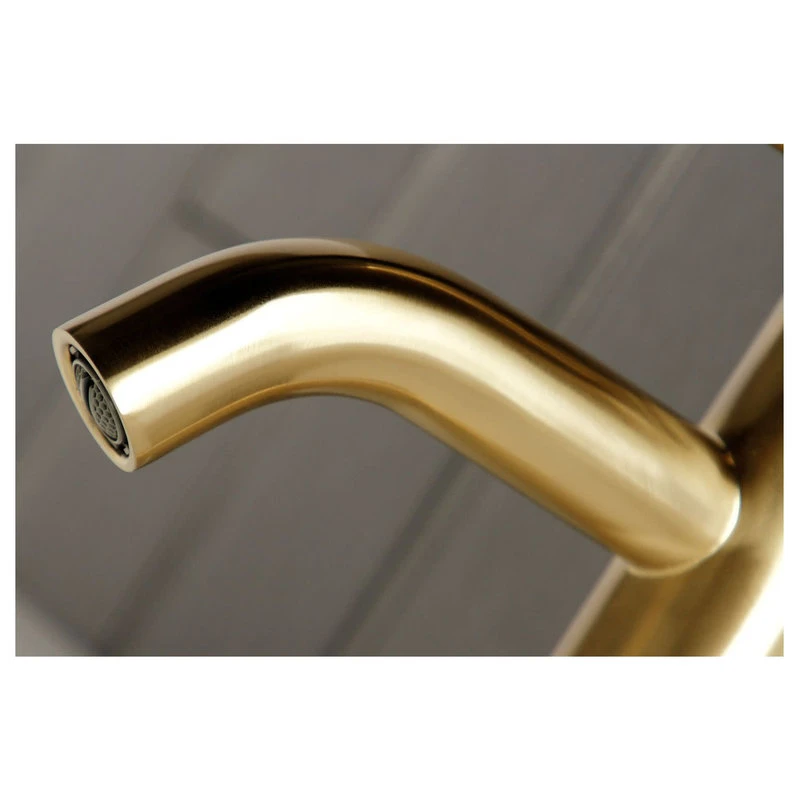 Kingston Brass LS822.DL Concord 1.2 GPM 1 Hole Bathroom Faucet - Brushed Brass 4 Kingston Brass LS822.DL Concord 1.2 GPM 1 Hole Bathroom Faucet - Brushed Brass - Image 4